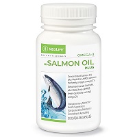 Image of Omega-3 Salmon Oil Plus - 90 Capsules (Single)
