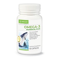Image of Omega-3 Salmon Oil Plus - 60 Capsules (Single)