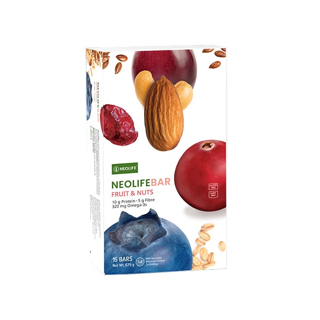 Image of NeoLifeBar, Fruit & Nuts - 15 x 45 g Bars