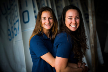 Annie Haeger and Briana Provancha