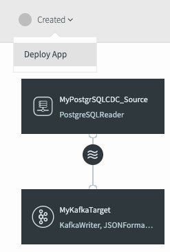 Deploying CDC app