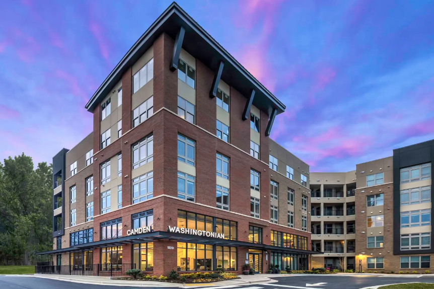 Camden Washingtonian furnished apartments