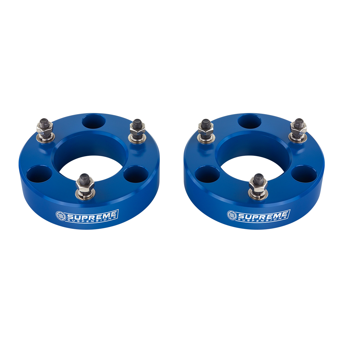 3 Inch Front Leveling Lift Kit Race Blue For 2007-2020 Chevy Silverado 1500 2WD 4WD