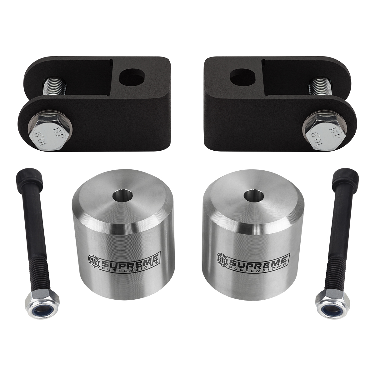 2.5 Inch Front Lift Kit With Shock Extenders For 2005-2023 Ford F250 F350 Super Duty 4WD