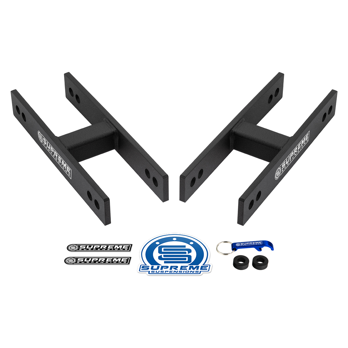 2 Inch Front Lift Level Shackle Set For 1999-2005 Ford Excursion F-250 F-350 4WD