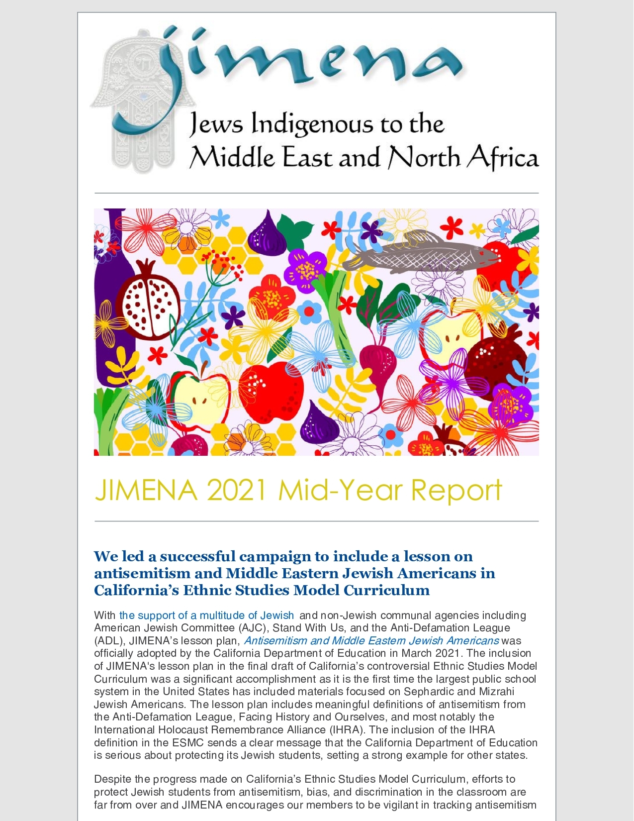 Jimena Growth Report Card
