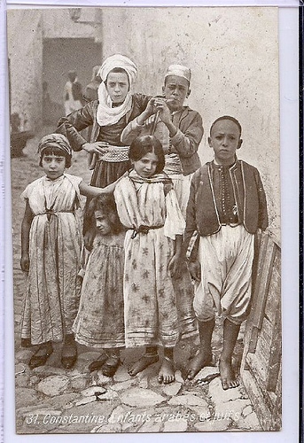 Jewish Children in Constantine