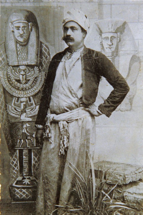 Nessim Bekhor Cohen-Sabban (Cairo 1885), who was – together with Madame Courteille – the founder of Rass-el-Barr, the fanciest festival sea-resort for the high middle-class Cairene Jews. (Levana Zamir private collection)