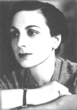 Jacquelin Kahanoff, famous Israeli writer born in Egypt. Made Aliya in 1954 after three years in the U.S.A., where she received two American awards for her books. Recognized as the precursor of the Mediterranean Option, for peace in the Middle East.