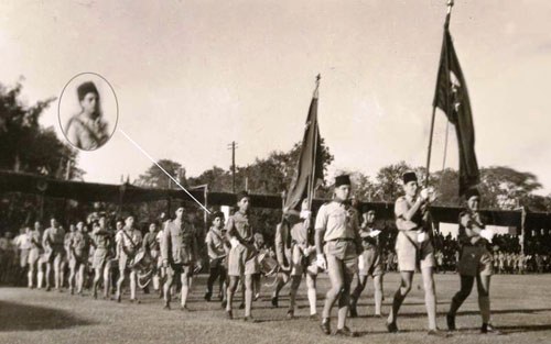 Maccabi Cairo, participating at a local event – Cairo 1947. (From the book “The Golden Era of the Jews of Egypt” by Levana Zamir)