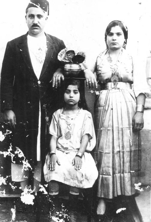 Hlafo el-Gawi (Babi) with His Wife Emilya (Or-Shalom)
