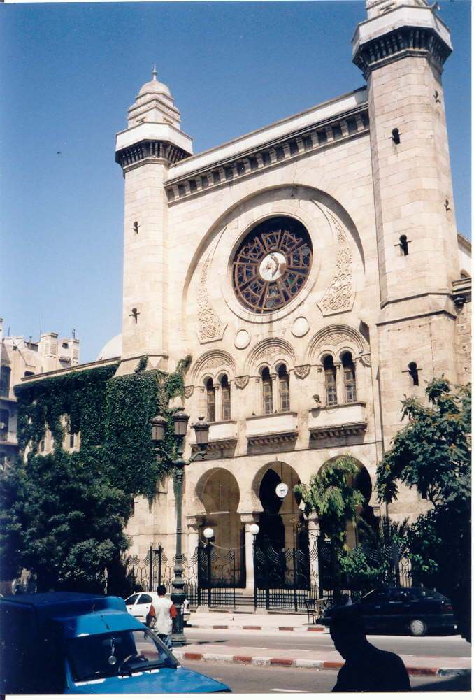 Inside the Synagogue of Oran