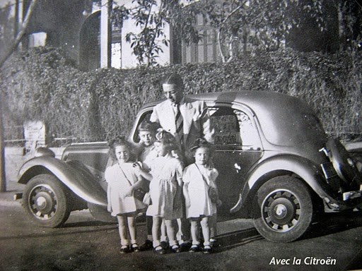 Avec la citroen Albert Bivas