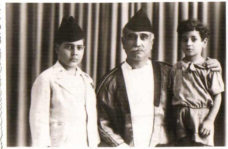 Daniel Khazzoom with Father and Brother