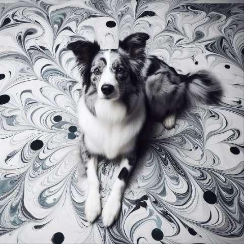 Preview for Dog-on-marble-background-aiold-template-d8835