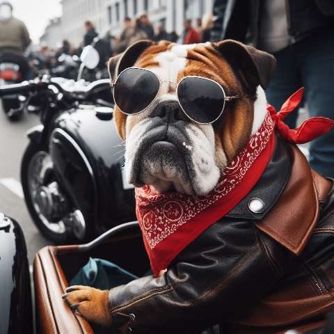 Preview for Biker-bulldog-motorcycle-adventure-aifashion-template-e83f4
