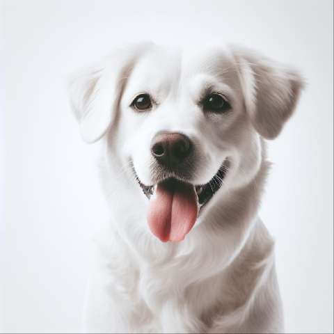 Preview for Happy-white-dog-portrait-aiold-template-e17b7