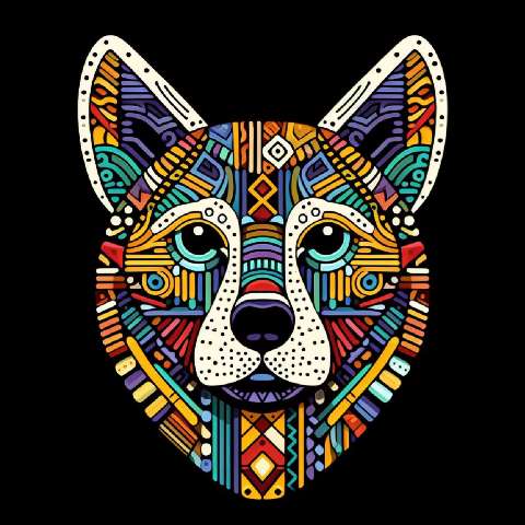 Preview for Colorful-wolf-illustration-aiold-template-6d253