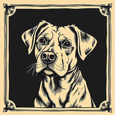 Preview for Vintage-dog-illustration-art-aiold-template-a6e75