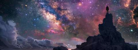 Preview for Cosmic-solitude-peak-astrophotography-cover-template-32c45