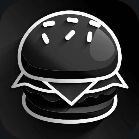 Preview for Burger-icon-design-dark-alloy-template-62c11