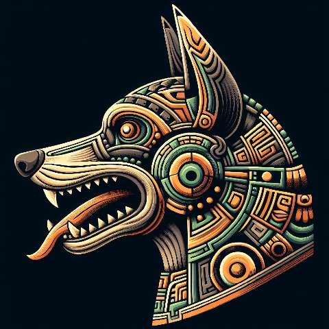 Preview for Tribal-dog-illustration-aiold-template-03c36