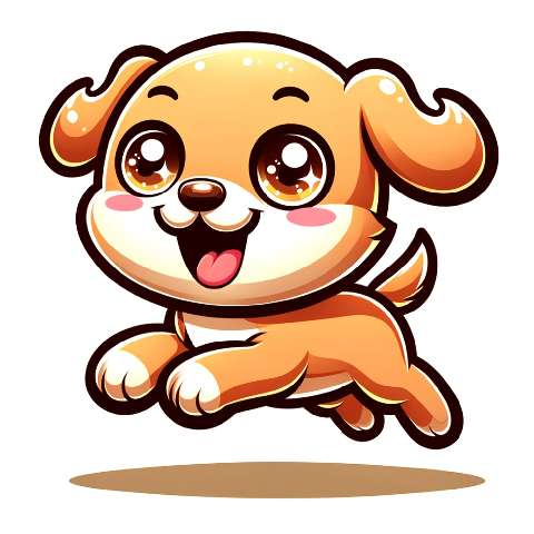 Preview for Cartoon-puppy-illustration-aiold-template-881fe