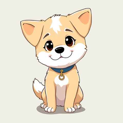 Preview for Cartoon-dog-illustration-aiold-template-17f3a