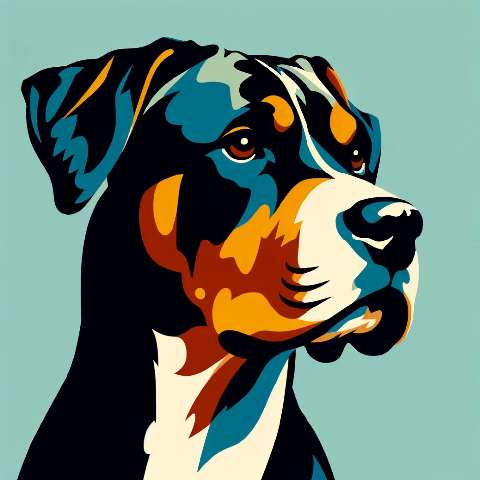 Preview for Colorful-dog-illustration-aiold-template-d6f33
