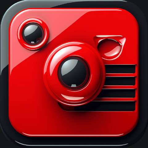 Preview for Camera-app-icon-red-instagram-app-template-9e28c