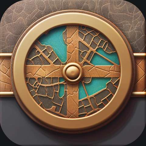 Preview for Compass-icon-design-map-app-template-eedad