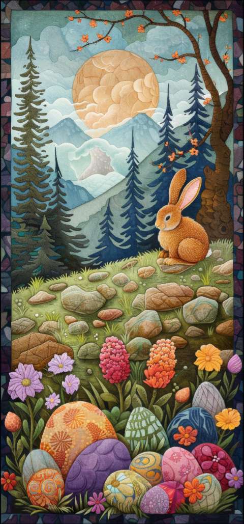Preview for Easter-quilt-design-easter-phone-template-4d8f3