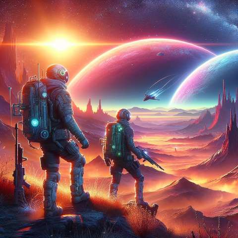 Preview for Astronauts-exploring-alien-landscape-aiold-template-2e740