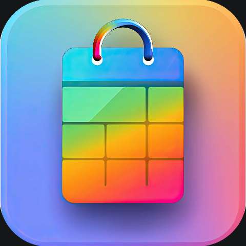 Preview for Colorful-calendar-icon-design-colorful-app-template-be826