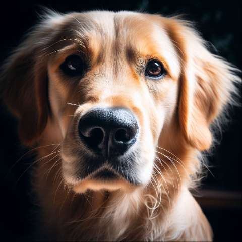 Preview for Golden-retriever-portrait-aiold-template-50381