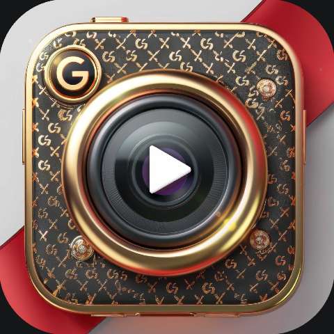 Preview for Luxury-video-camera-icon-gucci-app-template-b1f58