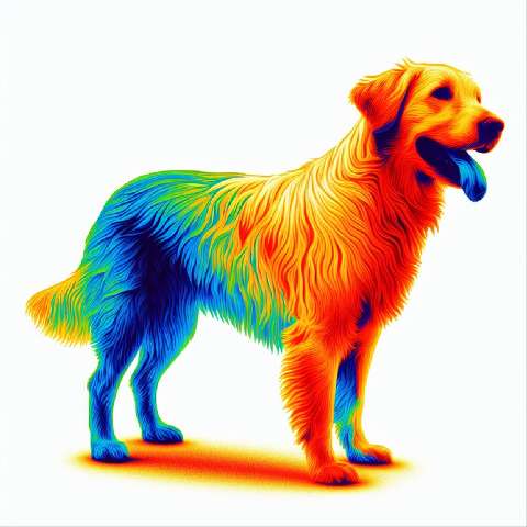 Preview for Colorful-golden-retriever-art-aiold-template-f5cb1