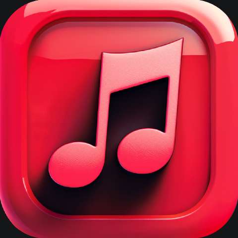 Preview for Red-music-app-icon-template-1669a