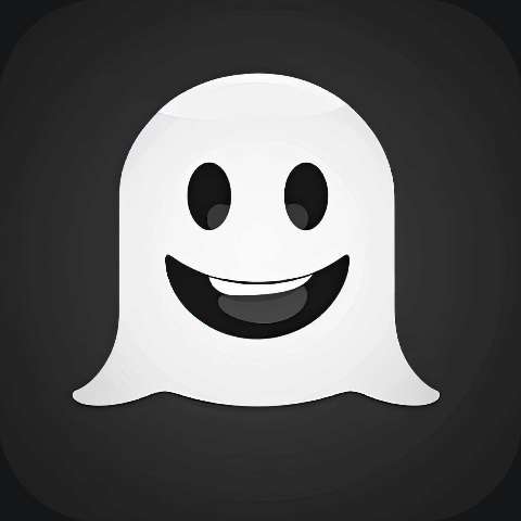 Preview for Friendly-ghost-icon-snapchat-app-template-797b7