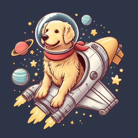 Preview for Golden-retriever-space-adventure-aiold-template-65dbb