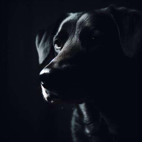 Preview for Mysterious-dog-portrait-dark-photography-aiold-template-c56b9