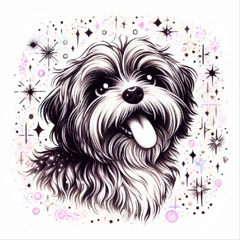 Preview for Whimsical-dog-illustration-design-aiold-template-24f6b