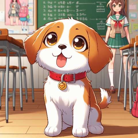 Preview for Cartoon-puppy-classroom-aiold-template-9dffc