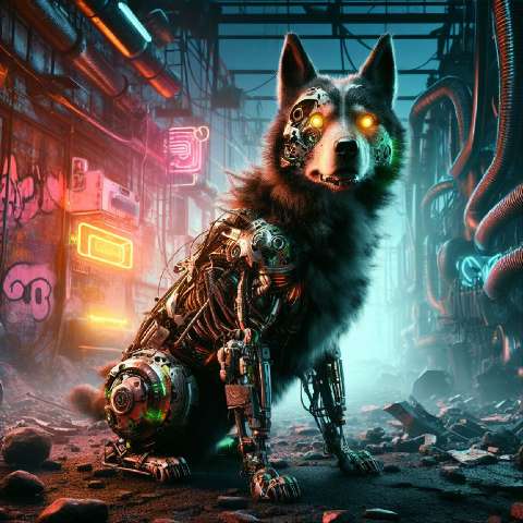 Preview for Cybernetic-canine-factory-aiold-template-6c598