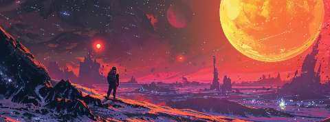 Preview for Cosmic-landscape-astronaut-astrophotography-cover-template-4ffea