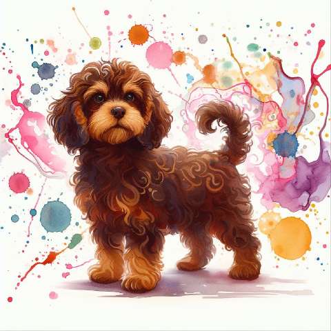Preview for Colorful-brown-dog-illustration-aiold-template-c92dc