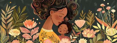 Preview for Mother-child-floral-embrace-mothers-day-template-c68d8