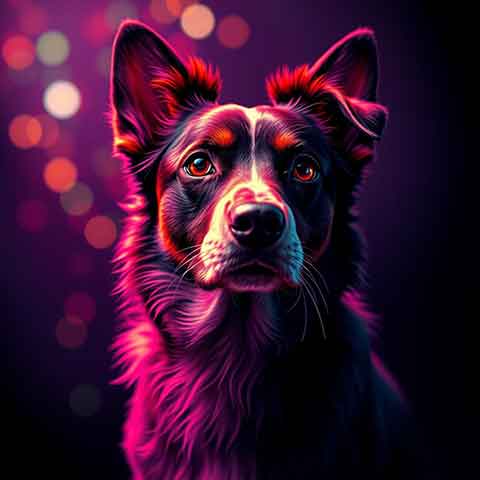 Preview for Neon-dog-portrait-art-aiold-template-7aa89