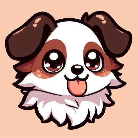 Preview for Cartoon-dog-illustration-aiold-template-df37d