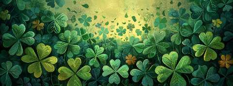 Preview for Four-leaf-clover-field-st-patricks-template-c048c